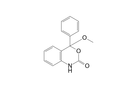 1,4-dihydro-4-methoxy-4-phenyl-2H-3,1-benzoxazin-2-one