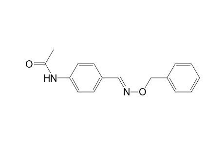 N-[4-[(E)-benzyloximinomethyl]phenyl]acetamide