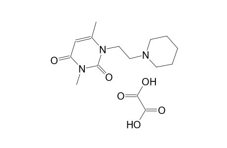 3,6-dimethyl-1-[2-(piperidin-1-yl)ethyl]-1,2,3,4-tetrahydropyrimidine-2,4-dione; butane-2,3-dione