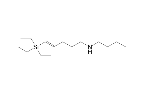 (E)-N-Butyl-5-(triethylsilyl)-4-pentenamine