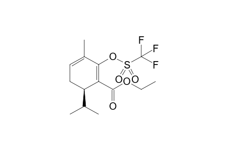 Ethyl (R)-6-isopropyl-3-methyl-2-(((trifluoromethyl)sulfonyl)oxy)cyclohexa-1,3-diene-1-carboxylate