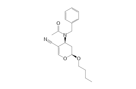 CIS-(2RS,4RS)-4-(N-ACETYL-N-BENZYLAMINO)-3,4-DIHYDRO-2-N-BUTOXY-2H-PYRAN-5-CARBONITRILE