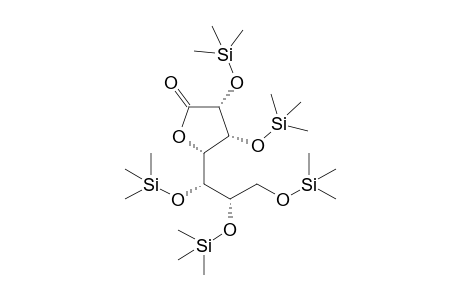 2,3,5,6,7-Penta-O-trimethylsilyl-D-glycero-L-mannoheptono-1,4-lactone