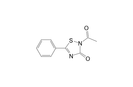 2-Acetyl-5-phenyl-1,2,4-thiadiazol-3-one