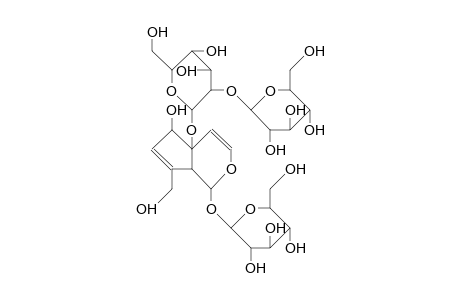 Rehmannioside D 5-O.beta.-sophorosylmonomelittoside