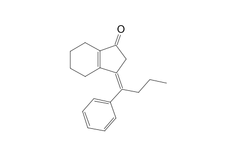 (Z)-3-(1-phenylbutylidene)-2,3,4,5,6,7-hexahydroinden-1-one