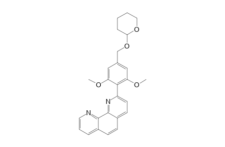 2-{2,6-Dimethoxy-4-[(2-tetrahydropyranyloxy)methyl]phenyl}-1,10-phenanthroline