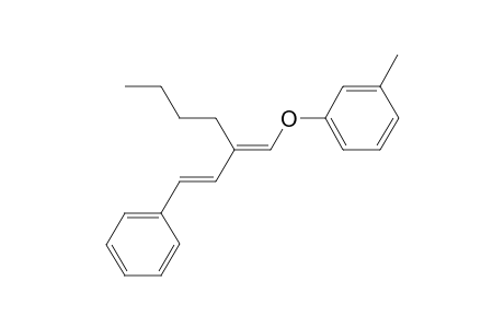 1-Methyl-3-(((E)-2-((E)-styryl)hex-1-en-1-yl)oxy)benzene