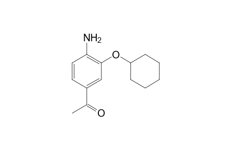 1-(4-Amino-3-cyclohexyloxyphenyl)ethanone