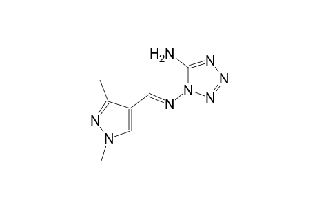 N~1~-[(E)-(1,3-dimethyl-1H-pyrazol-4-yl)methylidene]-1H-tetraazole-1,5-diamine