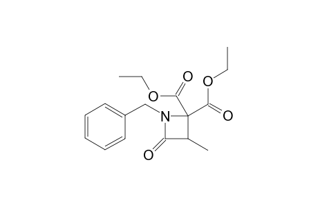 Diethyl 1-benzyl-3-methyl-4-oxoazetidine-2,2-dicarboxylate