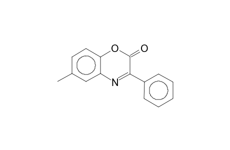 6-Methyl-3-phenyl-2H-1,4-benzoxazin-2-one