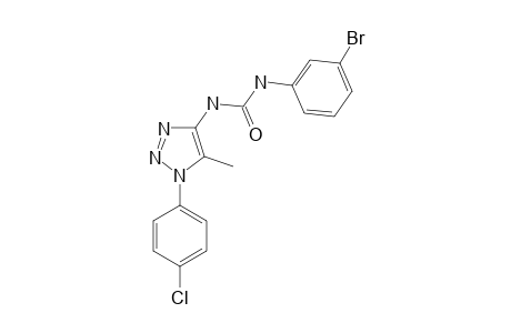 1-(3-bromophenyl)-3-(1-(4-chlorophenyl)-5-methyl-1H-1,2,3-triazol-4-yl)urea