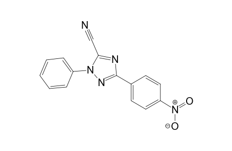 1-Phenyl-3-(4-nitrophenyl)-5-cyano-1,2,4-triazole