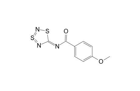 Benzamide, N-5H-1,3,2,4-dithia(3-SIV)diazol-5-ylidene-4-methoxy-