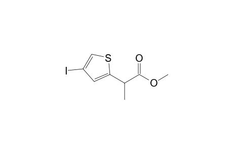 Methyl 2-(4-iodo-2-thienyl)propionate