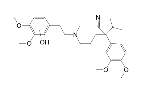 Verapamil-M (HO-) MS2