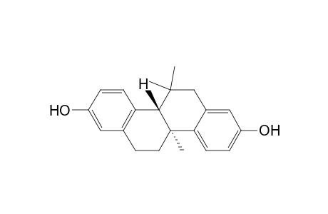 2,8-Chrysenediol, 4b,5,6,10b,11,12-hexahydro-4b,11,11-trimethyl-, trans-(.+-.)-