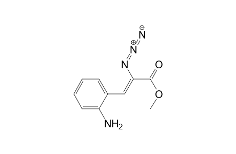 2-Propenoic acid, 3-(2-aminophenyl)-2-azido-, methyl ester