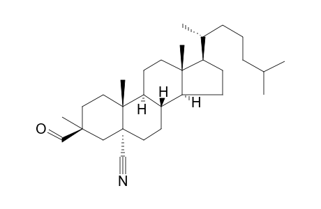 5Alpha-cyano-3alpha-formyl-3beta-methylcholestane