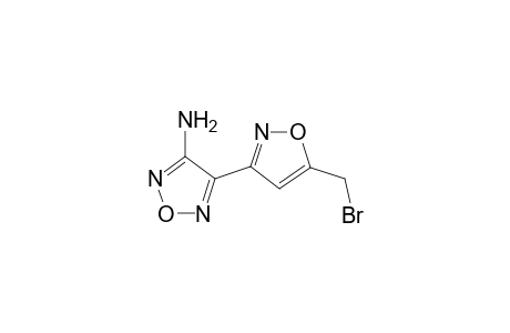 3-(4-Aminofurazan-3-yl)-5-brommethylisoxazole