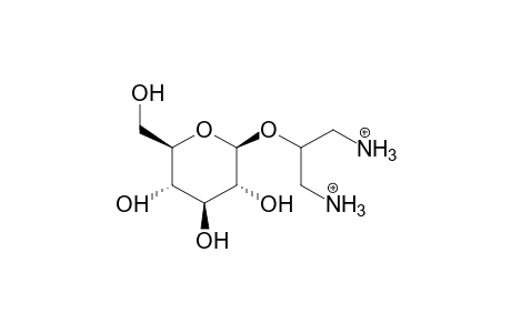 1,3-Diamonium-prop-2-yl-b-d-glucopyranoside di-hydrochloride