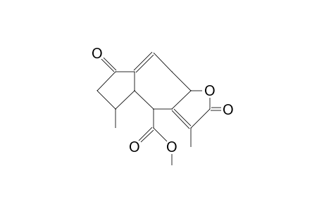 Octahydro-3,5b-dimethyl-7-oxo-azuleno(6,5-B)furan-2(5H)-one-4a-coome
