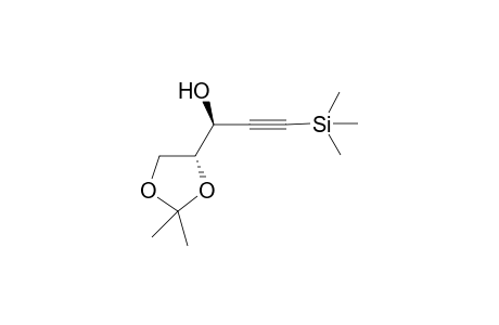 (1S)-1-[(4R)-2,2-dimethyl-1,3-dioxolan-4-yl]-3-trimethylsilyl-2-propyn-1-ol