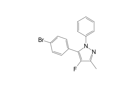 5-(4-Bromophenyl)-4-fluoro-3-methyl-1-phenyl-1H-pyrazole