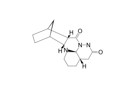 9,12-METHANO-3,3A,4,5,6,7,8AR,9T,10,11,12T,12AC-DODECAHYDROQUINAZOLO-[3,2-B]-PHTHALAZINE-2,13-DIONE