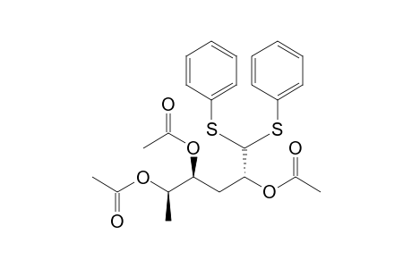 1-[bis(Phenylthio)]-2,4,5-triacetoxy-hexane