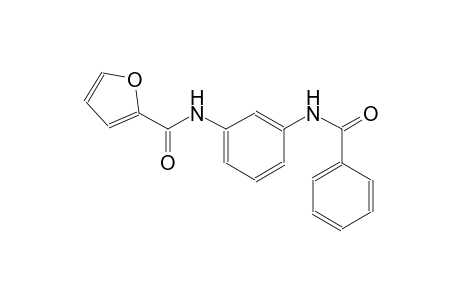 2-furancarboxamide, N-[3-(benzoylamino)phenyl]-
