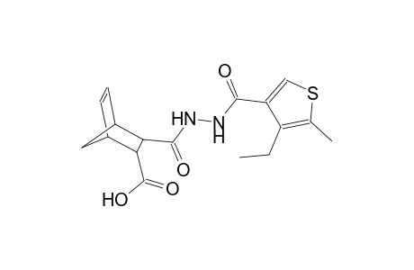 3-({2-[(4-ethyl-5-methyl-3-thienyl)carbonyl]hydrazino}carbonyl)bicyclo[2.2.1]hept-5-ene-2-carboxylic acid