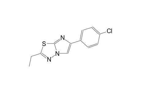 6-(4-chlorophenyl)-2-ethylimidazo[2,1-b][1,3,4]thiadiazole