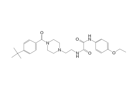 ethanediamide, N~1~-[2-[4-[4-(1,1-dimethylethyl)benzoyl]-1-piperazinyl]ethyl]-N~2~-(4-ethoxyphenyl)-