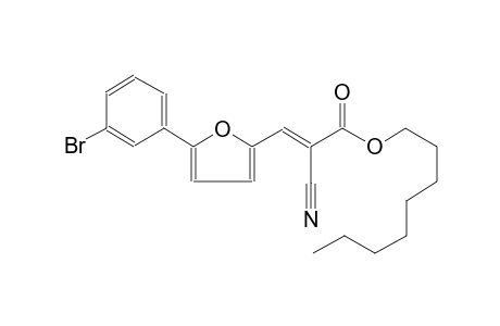 2-propenoic acid, 3-[5-(3-bromophenyl)-2-furanyl]-2-cyano-, octylester, (2E)-