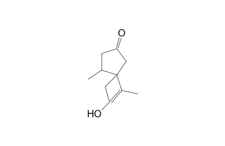 (3RS,4SR)-3-Isopropenyl-3-(2-hydroxyethyl)-4-methylcyclopentanone