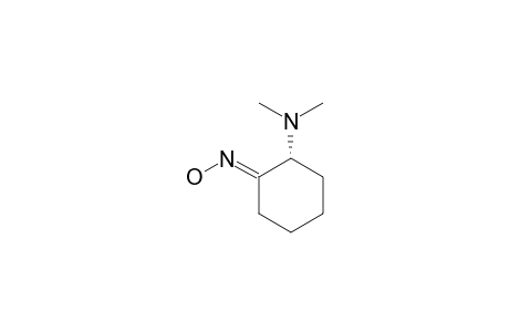 2(E)-N,N-DIMETHYLAMINOCYCLOHEXANONE-OXIME