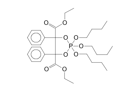 2,2,2-TRIBUTOXY-4,5-DIPHENYL-4,5-DICARBOETHOXY-1,3,2-DIOXAPHOSPHOLANE