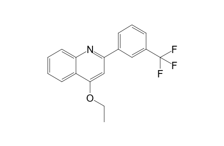 4-Ethoxy-2-[3-(trifluoromethyl)phenyl]quinoline