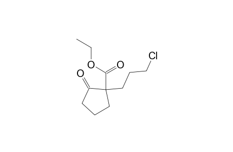 2-(3'-chloropropyl)-2-(ethoxycarbonyl)cyclopentan-1-one