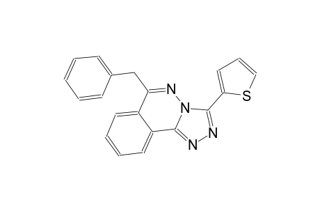 [1,2,4]triazolo[3,4-a]phthalazine, 6-(phenylmethyl)-3-(2-thienyl)-