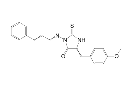 5-(4-Methoxybenzylidene)-3-[(3-phenylallylidene)amino]-2-thioxoimidazolidin-4-one