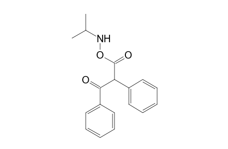 1-Propanone, 3-[[(1-methylethyl)amino]oxy]-3-oxo-1,2-diphenyl-