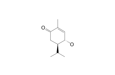 (4R,5R)-4-hydroxy-2-methyl-5-propan-2-ylcyclohex-2-en-1-one
