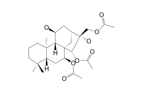 ENT-7-ALPHA,11-ALPHA,15-BETA,16-BETA,17-PENTAACETOXYKAURANE