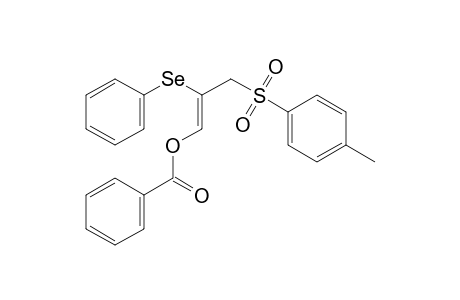 1-Propen-1-ol, 3-[(4-methylphenyl)sulfonyl]-2-(phenylseleno)-, benzoate, (Z)-