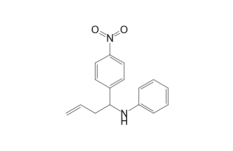 1-(4-nitrophenyl)but-3-enyl-phenyl-amine