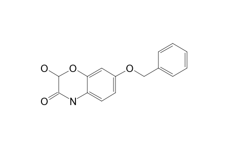 7-BENZYLOXY-2-HYDROXY-2H-1,4-BENZOXAZIN-3(4H)-ONE