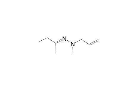 2-Butanone, methyl-2-propenylhydrazone